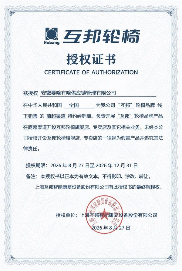 品牌授权证书 2