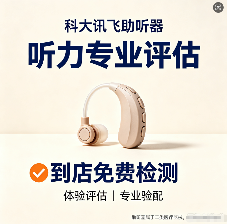 合肥蜀山区助听器｜科大讯飞智能助听器高新店，就近体验 AI 助听